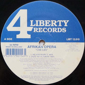 Afrikan Opera - Che Life Vinyl Vinly Record
