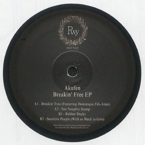 Akufen - Breakin' Free EP Vinyl - Vinyl Record