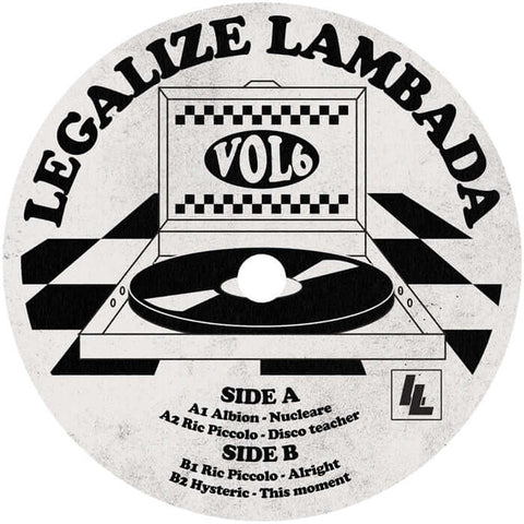 Albion / Hysteric / Ric Piccolo - Legalize Lambada Vol 6 Vinyl - Vinyl Record