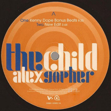 Alex Gopher - The Child Vinyl Vinly Record