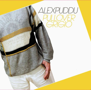Alex Puddu - Pullover Grigio / Texas Blonde Vinyl Vinly Record