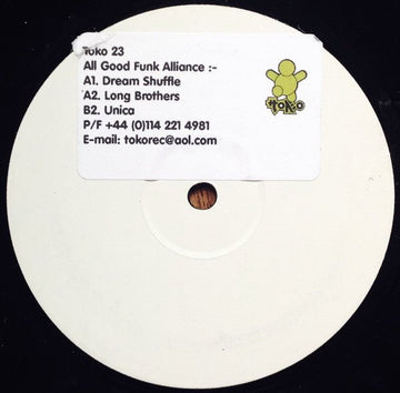 All Good Funk Alliance - Unica Vinyl Vinly Record