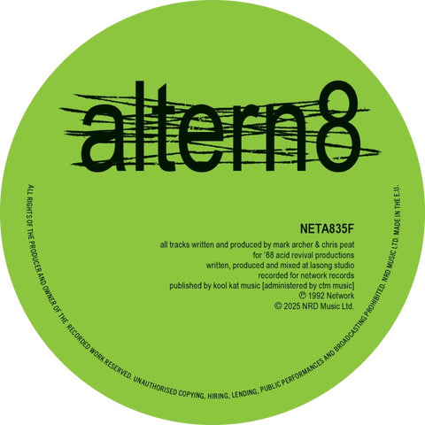 Altern 8 - Frequency 2025 Vinyl - Vinyl Record