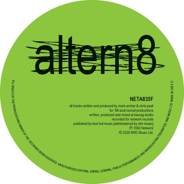 Altern 8 - Frequency 2025 Vinyl
