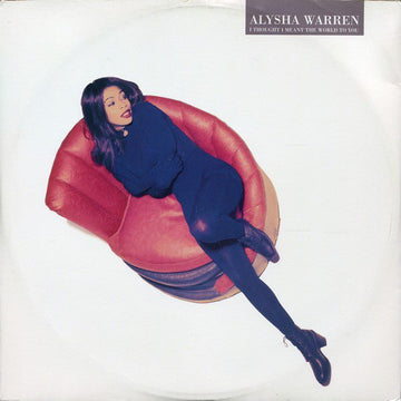Alysha Warren - I Thought I Meant The World To You Vinyl Vinly Record