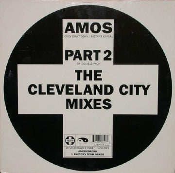 Amos - Only Saw Today / Instant Karma Vinyl Vinly Record