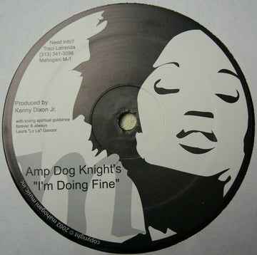 Amp Dog Knight's - I'm Doing Fine Vinyl Vinly Record