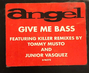 Angel - Give Me Bass Vinyl Vinly Record
