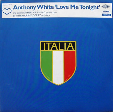 Anthony White - Love Me Tonight Vinyl Vinly Record