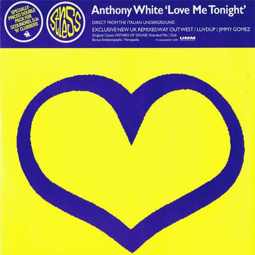 Anthony White - Love Me Tonight Vinyl Vinly Record