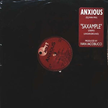 Anxious - Saxample Vinyl Vinly Record