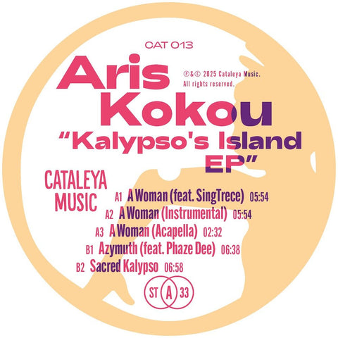 Aris Kokou - Kalypso's Island EP Vinyl - Vinyl Record