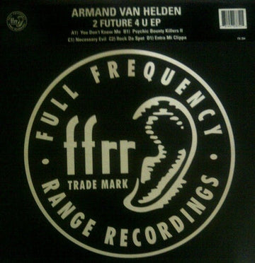 Armand Van Helden - 2 Future 4 U EP Vinyl Vinly Record