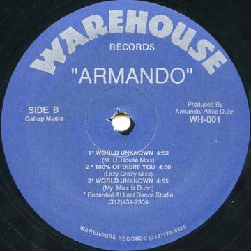 Armando - Land Of Confusion (Remix) Vinyl Vinly Record