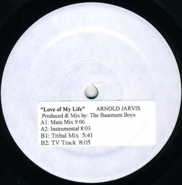 Arnold Jarvis - Love Of My Life Vinyl Vinly Record