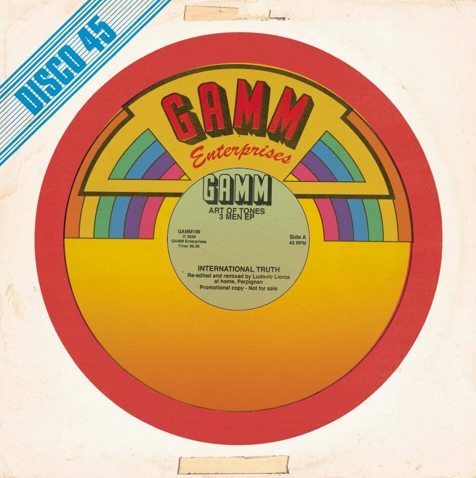 Art Of Tones - 3 Men EP Vinyl