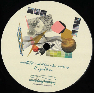 Art Of Tones - The Reworks EP Vinyl Vinly Record