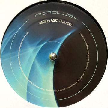 ASC - Porcelain / Focus Inwards Vinyl Vinly Record