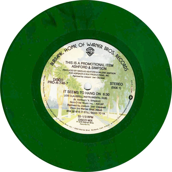 Ashford & Simpson - It Seems To Hang On Edit - Joe Claussell Vinyl