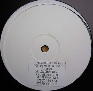 Astrotrax - You Are My Everything Vinyl Vinly Record