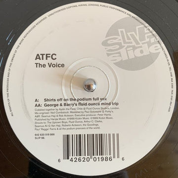 ATFC - The Voice Vinyl Vinly Record