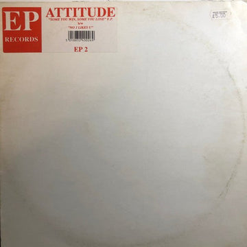 Attitude - Some You Win, Some You Lose EP Vinyl Vinly Record