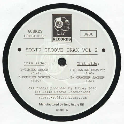 Aubrey - Solid Groove Trax Vol 2 Vinyl - Vinyl Record