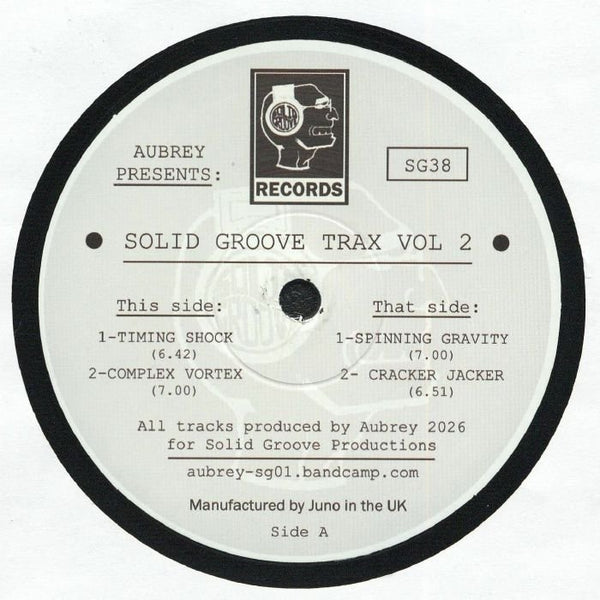 Aubrey - Solid Groove Trax Vol 2 Vinyl