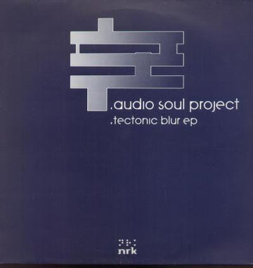 Audio Soul Project - Tectonic Blur EP Vinyl Vinly Record