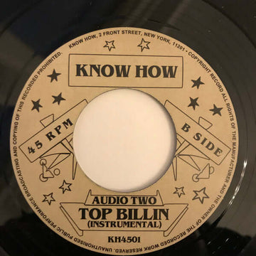 Audio Two - Top Billin Vinyl Vinly Record