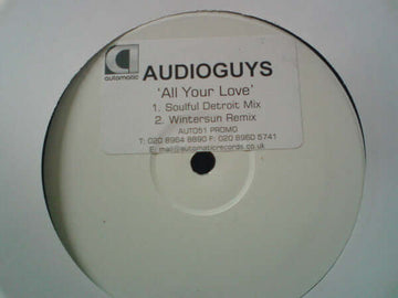 Audioguys - All Your Love Vinyl Vinly Record