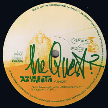 Azymuth - The Quest? Vinyl Vinly Record