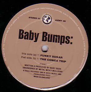 Baby Bumps - Funky Sugar Vinyl Vinly Record