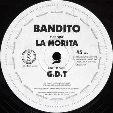 Bandito - La Morita / G.D.T Vinyl Vinly Record