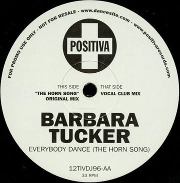 Barbara Tucker - Everybody Dance (The Horn Song) Vinyl Vinly Record