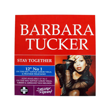 Barbara Tucker - Stay Together Vinyl Vinly Record