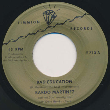 Bardo Martinez & The Soul Investigators - Bad Education Vinyl Vinly Record
