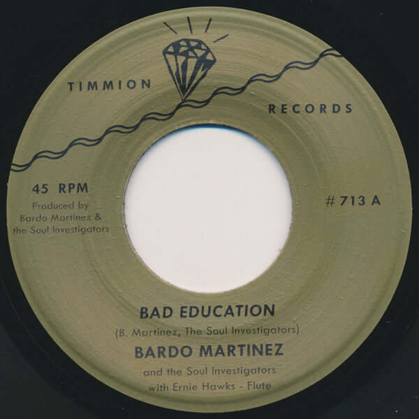 Bardo Martinez & The Soul Investigators - Bad Education Vinyl