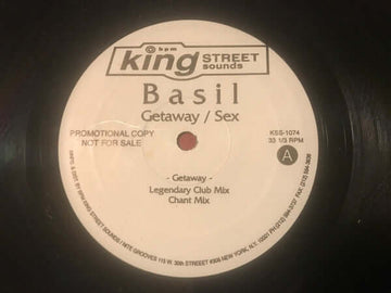Basil - Getaway / Sex Vinyl Vinly Record