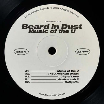 Beard In Dust - Music Of The U Vinyl Vinly Record