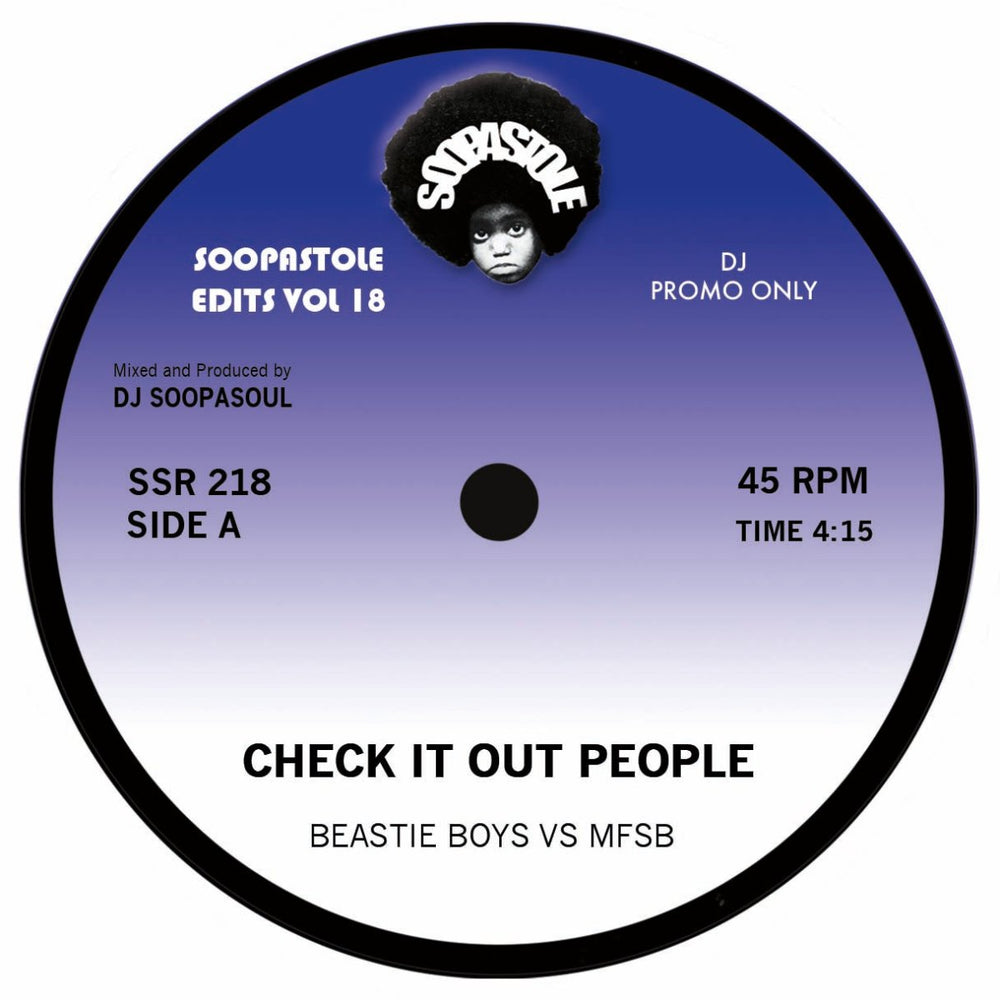 Beastie Boys vs MFSB - Check It Out People Vinyl