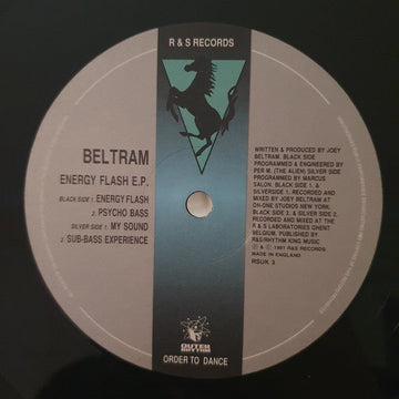 Beltram - Energy Flash E.P. Vinyl Vinly Record