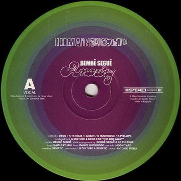 Bembé Segué - Amazing Vinyl Vinly Record