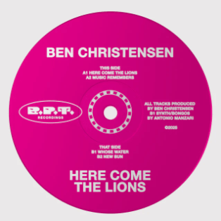 Ben Christensen - Here Come The Lions Vinyl - Vinyl Record