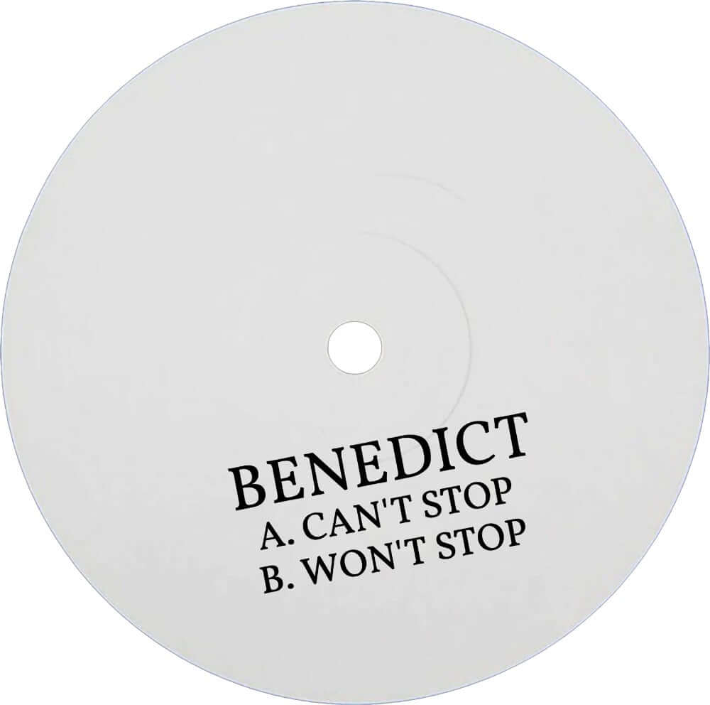 Benedict - Can't Stop Vinyl