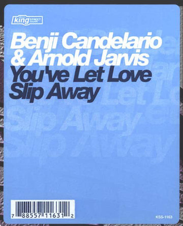 Benji Candelario & Arnold Jarvis - You've Let Love Slip Away Vinyl Vinly Record
