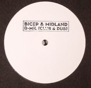 Bicep & Midland - D - Mil (Club & Dub) Vinyl Vinly Record