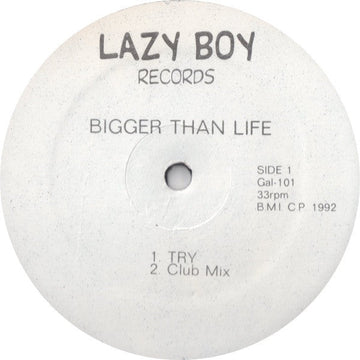 Bigger Than Life - Try Vinyl Vinly Record