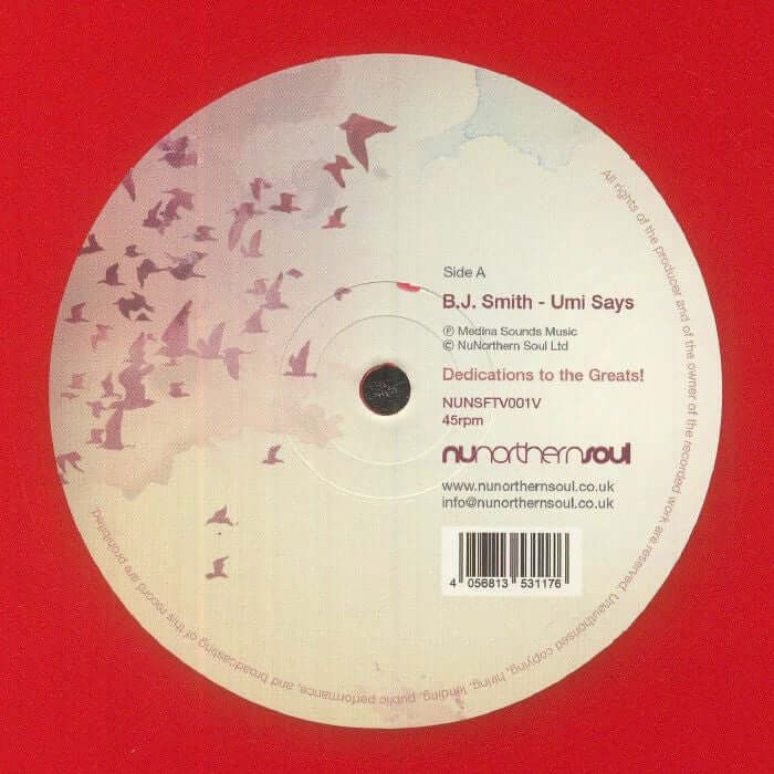 BJ Smith - Umi Says / Runnin Vinyl