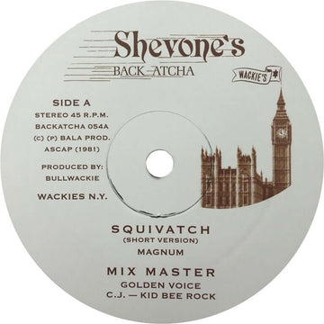 Magnum / Golden Voice - Squivatch Vinly Record